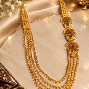 Zenvy Creation Premium 24Kt Gold Plated Mayuri Lahori