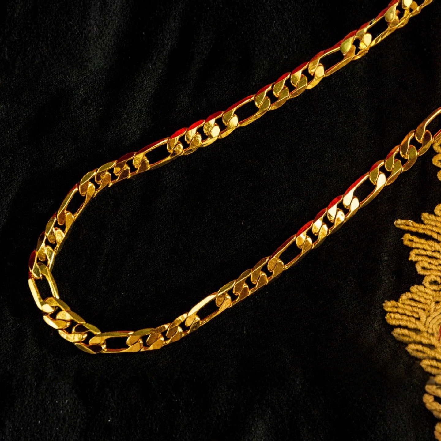 Zenvy Creation premium 24Kt gold plated sachin chain - Image 2