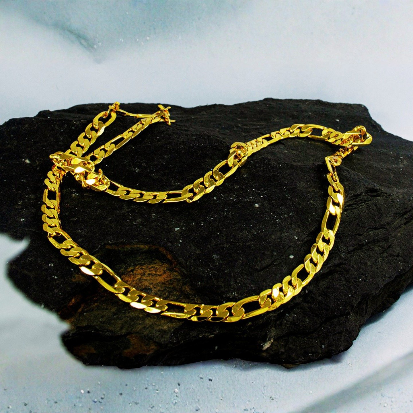Zenvy Creation premium 24Kt gold plated sachin chain - Image 3