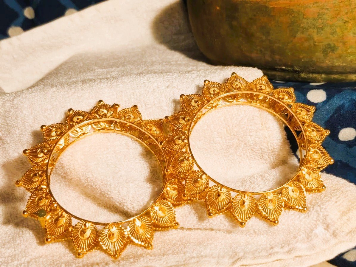 Zenvy Creation Premium 24K Gold Plated Aparna Kankan - Image 2