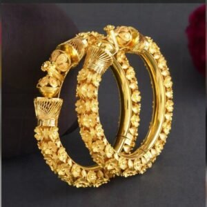 Zenvy Creation Premium 24Kt Gold-Plated Golap Bala