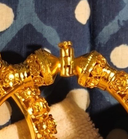 Zenvy Creation Premium 24Kt Gold-Plated Golap Bala - Image 4