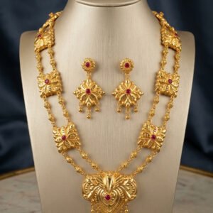 Zenvy Creation Premium 24Kt Gold Plated Sabeki Sitahar
