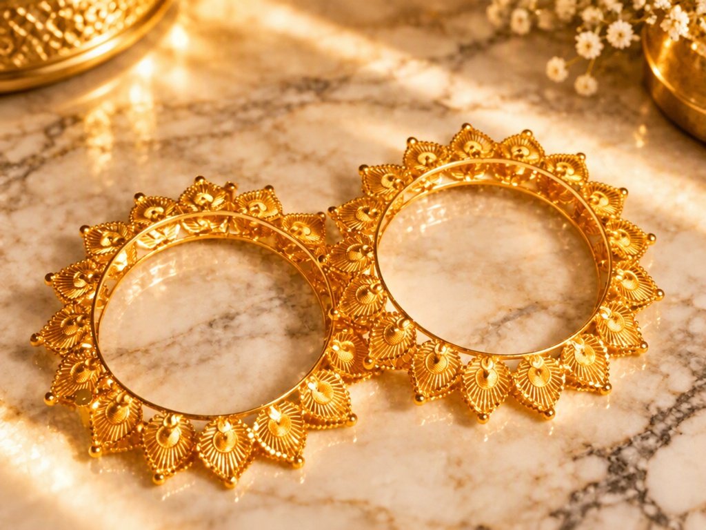 Zenvy Creation Premium 24K Gold Plated Aparna Kankan